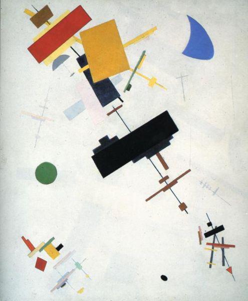 Kazimir Malevich Suprematism oil painting image